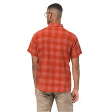 Jack Wolfskin Leisure and Travel Shirt short-sleeved Highlands red Men